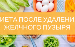 Диета после лапароскопического удаления желчного пузыря